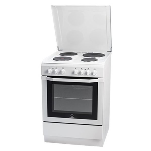 Buy Indesit Electric Cooker 4 Hot Plates 60x60cm I-6E5H2EWEX – Price ...