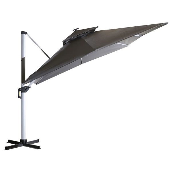 Pan Emirates Padraig Outdoor Umbrella Grey Pan Emirates Padraig Outdoor Umbrella Grey