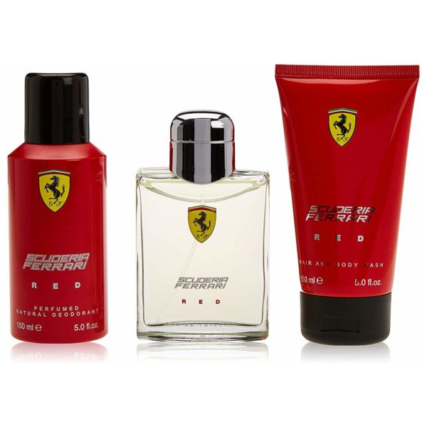 Ferrari Scuderia Red Men Giftset Ferrari Scuderia Red Men Giftset