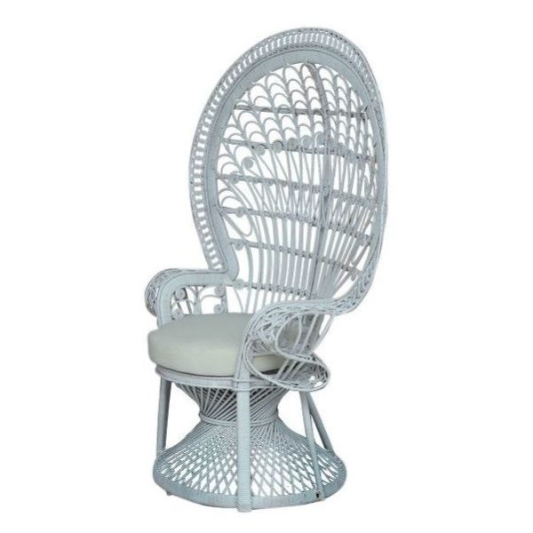Pan Emirates Petoshi Garden Chair With Cushion White Pan Emirates Petoshi Garden Chair With Cushion White