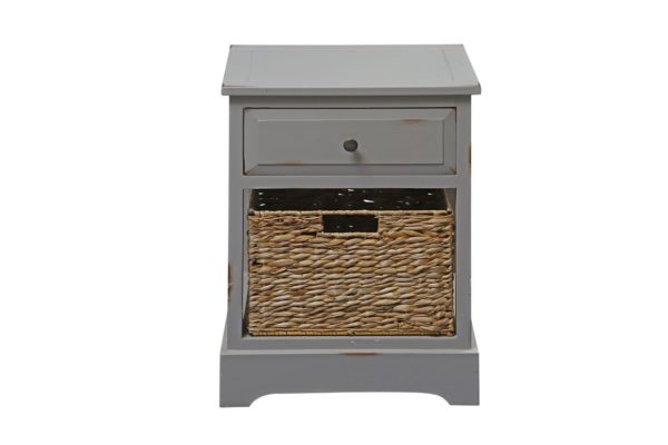 Pan Emirates Visalia End Table 1 Drawer + 1 Basket Pan Emirates Visalia End Table 1 Drawer + 1 Basket