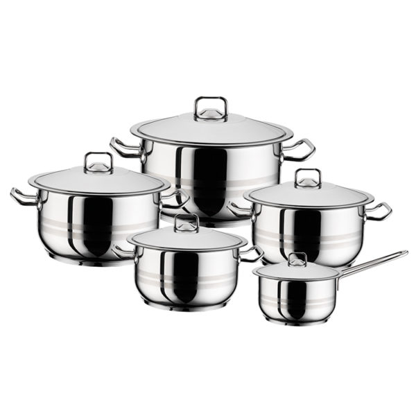 Hascevher Cooking Pot Gastro10pcs Set Hascevher Cooking Pot Gastro10pcs Set