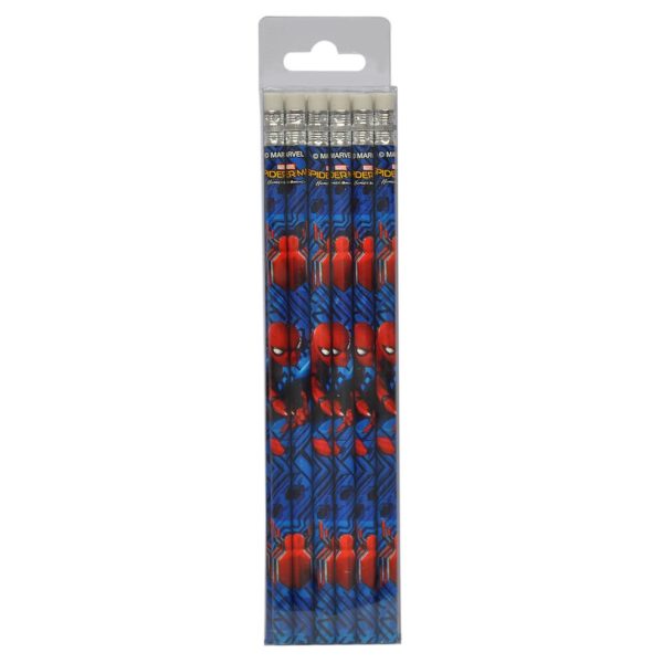 Marvel Spider Man Face 12pcs Wooden Pencils Marvel Spider Man Face 12pcs Wooden Pencils