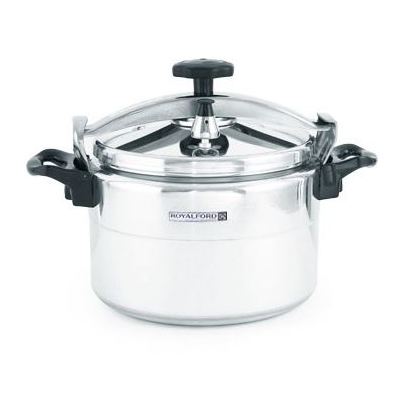 RoyalFord Pressure Cooker Silver/Black 7L RoyalFord Pressure Cooker Silver/Black 7L