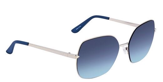 Guess Full Rim Blue Metal Women Sunglasses GU756010X61 Guess Full Rim Blue Metal Women Sunglasses GU756010X61