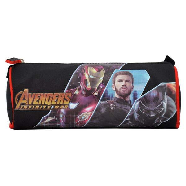 Marvel Avengers Trio Round Pencil Case Marvel Avengers Trio Round Pencil Case