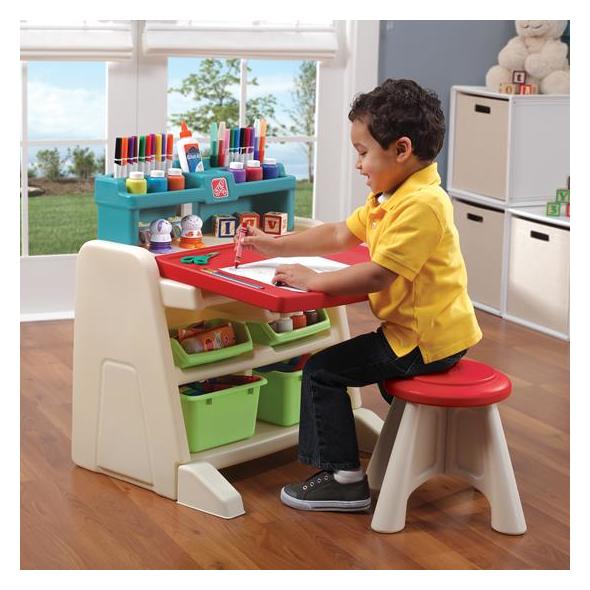 Buy Step2 Flip Doodle Easel Desk With Stool Price
