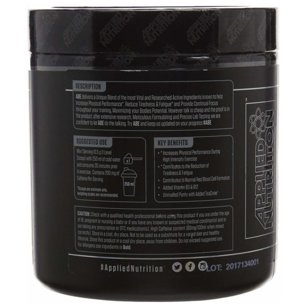 Buy APPLIED NUTRITION ABE Ultimate PreWorkout Sour Apple