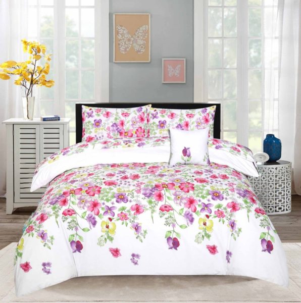 Buy Style Nasma Comforter Queen Set Cxor White Price