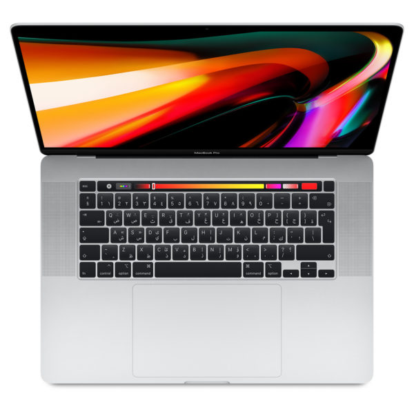 MacBook Pro 16-inch (2019) - Core i7 2.6GHz 16GB 512GB 4GB Silver English/Arabic Keyboard MacBook Pro 16-inch (2019) - Core i7 2.6GHz 16GB 512GB 4GB Silver English/Arabic Keyboard