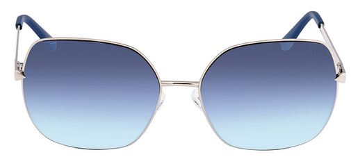 Guess Full Rim Blue Metal Women Sunglasses GU756010X61 Guess Full Rim Blue Metal Women Sunglasses GU756010X61