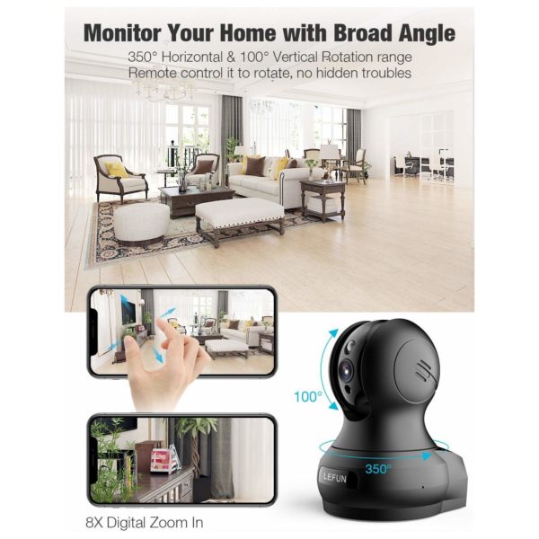 Buy Lefun FI362B Smart IP Camera Black Price, Specifications