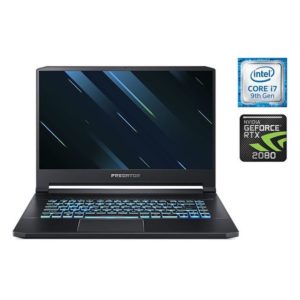 Acer Predator Triton 500 PT515-51-77TB Gaming Laptop - Core i7 2.6GHz 32GB 1TB 8GB Win10 15.6inch FHD Black