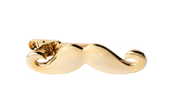 Buy Soko Mesh Tie Clip Lapel Pin Gold For Men Price