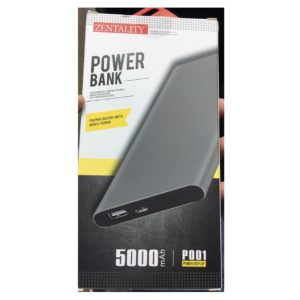 Free Zentality P001 Power Bank 5000mAh (Assorted)