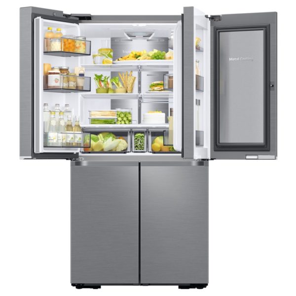 Buy Samsung French Door Refrigerator 909 Litres Rf85r9281t2 Price Specifications Features Sharaf Dg