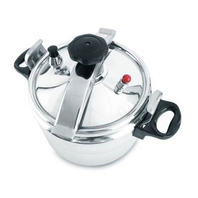 RoyalFord Pressure Cooker Silver/Black 7L RoyalFord Pressure Cooker Silver/Black 7L