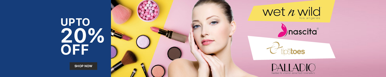 Up to 20% OFF - MakeupLP - Desktop