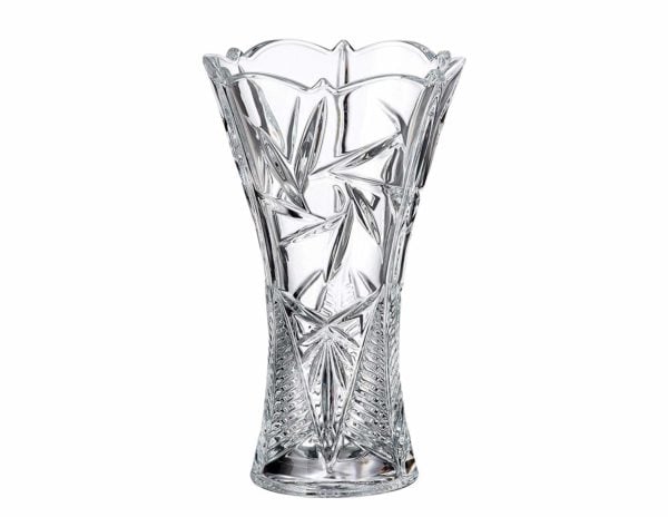 Buy Bohemia 25cm Vase Pinwheel Nova Transparent Price