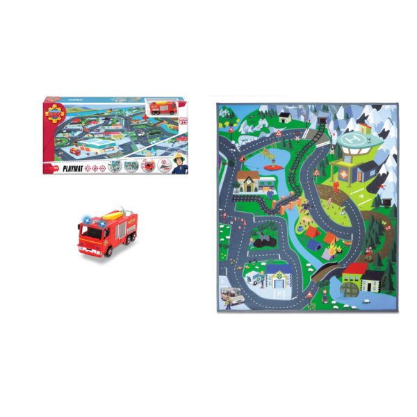 fireman sam play mat