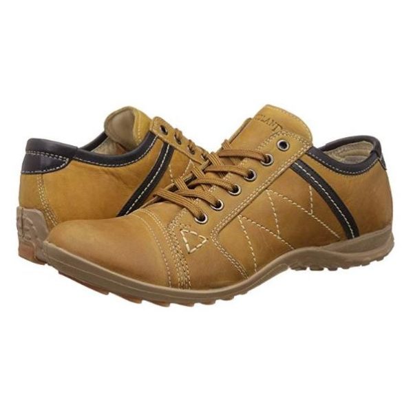 woodland camel leather shoes