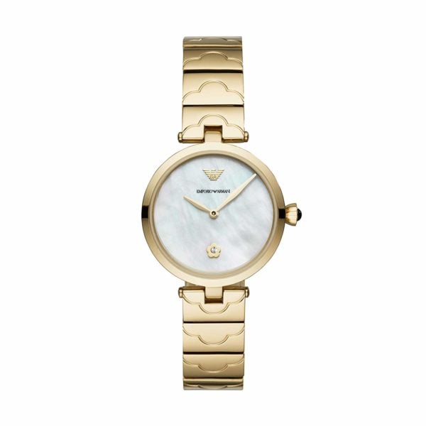 emporio armani gold watch price