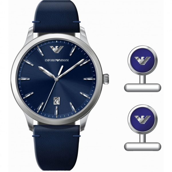 emporio armani blue watch price