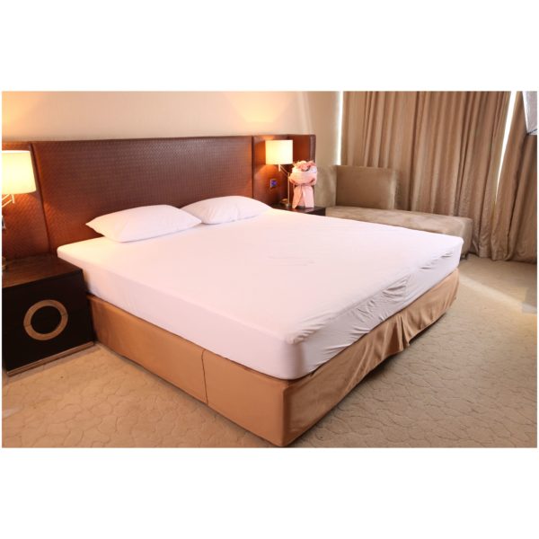 Terry CottonWater Proof Mattress Protector White 120X200X30cm Terry CottonWater Proof Mattress Protector White 120X200X30cm