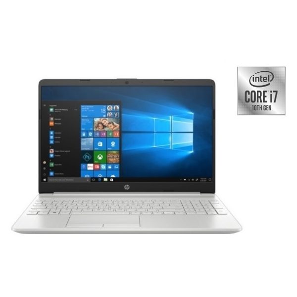 HP 15-DW1014NE Laptop - Core i7 1.8GHz 8GB 512GB 4GB Win10 15.6inch FHD Natural Silver HP 15-DW1014NE Laptop - Core i7 1.8GHz 8GB 512GB 4GB Win10 15.6inch FHD Natural Silver