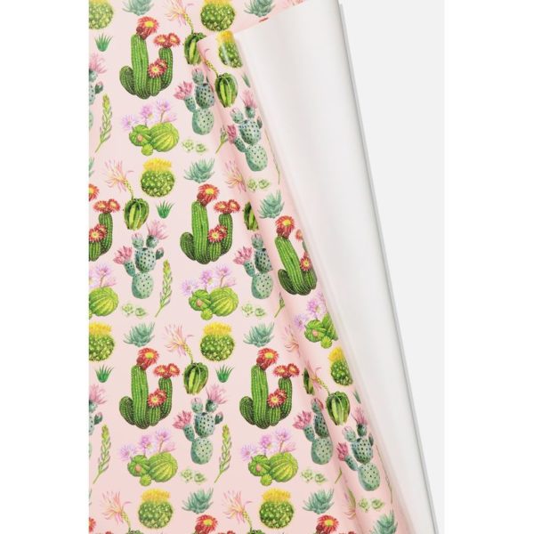 TYPO Roll Wrapping Paper Cactus Floral TYPO Roll Wrapping Paper Cactus Floral