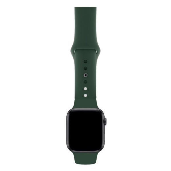 BeHello Premium Silicone Strap 42/44mm For Apple Watch Green BeHello Premium Silicone Strap 42/44mm For Apple Watch Green