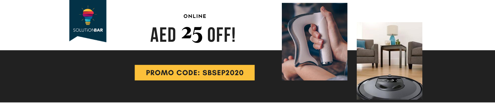 Solutionbar - AED 25 Voucher - Desktop