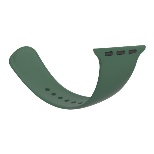 BeHello Premium Silicone Strap 42/44mm For Apple Watch Green BeHello Premium Silicone Strap 42/44mm For Apple Watch Green