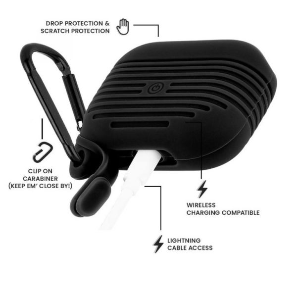 CaseMate AirPods Pro Tough Case Black CaseMate AirPods Pro Tough Case Black