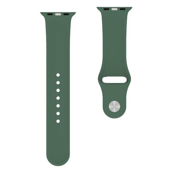 BeHello Premium Silicone Strap 38/40mm For Apple Watch Green BeHello Premium Silicone Strap 38/40mm For Apple Watch Green