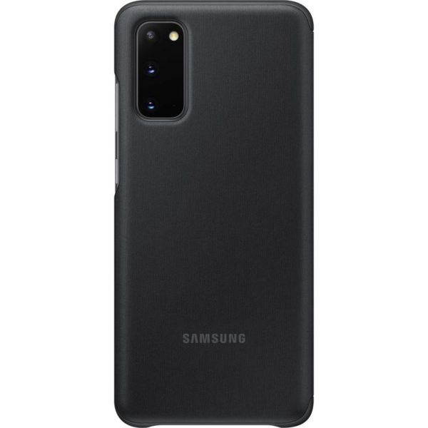 Samsung Galaxy S20 Clear View Cover - Black Samsung Galaxy S20 Clear View Cover - Black
