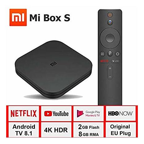 Xiaomi PFJ4088UK MI Box S Smart 4K TV Box Xiaomi PFJ4088UK MI Box S Smart 4K TV Box