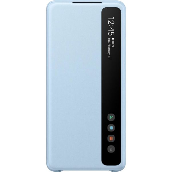 Samsung Galaxy S20+ Clear View Cover - Blue Samsung Galaxy S20+ Clear View Cover - Blue