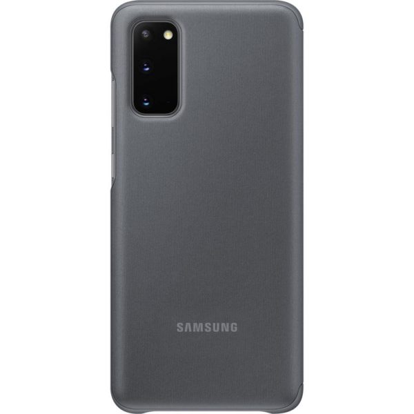 Samsung Galaxy S20 Clear View Cover - Grey Samsung Galaxy S20 Clear View Cover - Grey