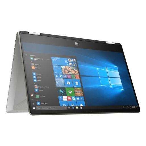 HP Pavilion x360 14-DH1013NE Convertible Touch Laptop - Core i3 2.1GHz 8GB 512GB Shared Win10 14inch FHD Natural Silver HP Pavilion x360 14-DH1013NE Convertible Touch Laptop - Core i3 2.1GHz 8GB 512GB Shared Win10 14inch FHD Natural Silver