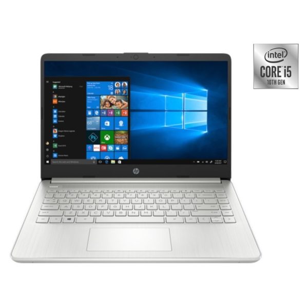 HP 14S-DQ1003NE Laptop - Core i5 1GHz 8GB 512GB Shared Win10 14inch FHD Natural Silver HP 14S-DQ1003NE Laptop - Core i5 1GHz 8GB 512GB Shared Win10 14inch FHD Natural Silver
