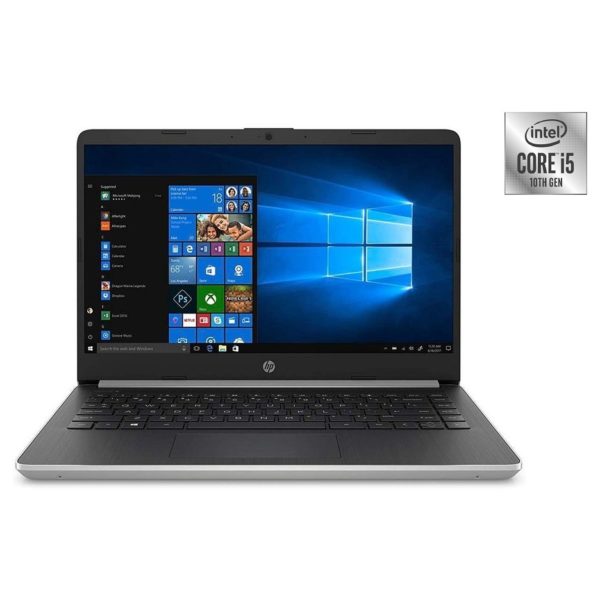 HP 14-DQ1039WM Laptop - Core i5 1GHz 8GB 256GB Shared Win10 14inch HD Silver English Keyboard HP 14-DQ1039WM Laptop - Core i5 1GHz 8GB 256GB Shared Win10 14inch HD Silver English Keyboard