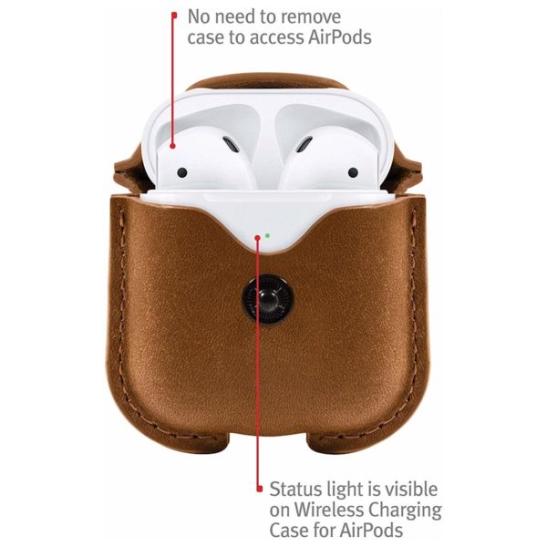 Twelve South Airpods Pro Case Cognac Twelve South Airpods Pro Case Cognac