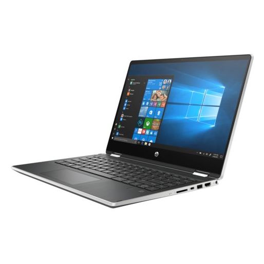 HP Pavilion x360 14-DH1013NE Convertible Touch Laptop - Core i3 2.1GHz 8GB 512GB Shared Win10 14inch FHD Natural Silver HP Pavilion x360 14-DH1013NE Convertible Touch Laptop - Core i3 2.1GHz 8GB 512GB Shared Win10 14inch FHD Natural Silver