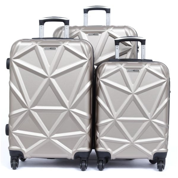 champagne luggage set