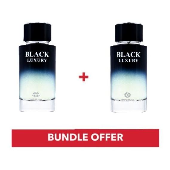 black luxury perfume