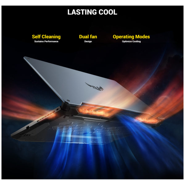 Asus TUF Gaming A15 FA506IV-AL031T Laptop - Ryzen 7 2.9GHz 16GB 1TB 6GB Win10 15.6inch FHD Grey Metal English/Arabic Keyboard Asus TUF Gaming A15 FA506IV-AL031T Laptop - Ryzen 7 2.9GHz 16GB 1TB 6GB Win10 15.6inch FHD Grey Metal English/Arabic Keyboard