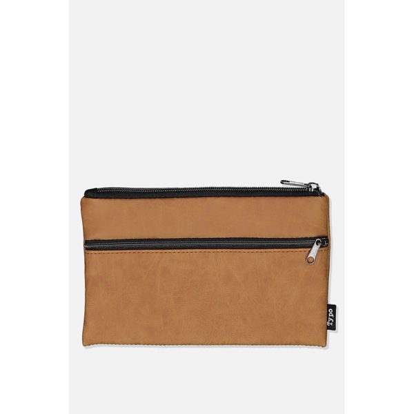 TYPO Archer Pencil Case-Mid Tan TYPO Archer Pencil Case-Mid Tan