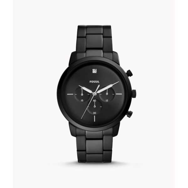 Fossil Neutra Chronograph Black Stainless Steel Watch FS5583 Fossil Neutra Chronograph Black Stainless Steel Watch FS5583