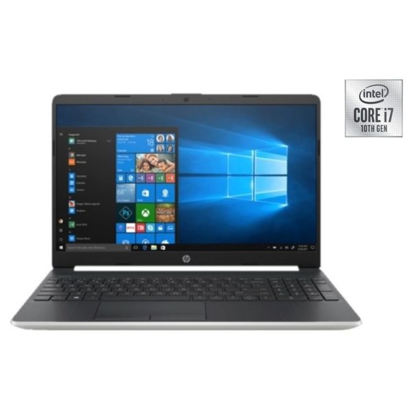 HP 15T-DW100 Laptop - Core i7 1.8GHz 8GB 256GB Win10 Shared 15.6inch FHD Silver English Keyboard HP 15T-DW100 Laptop - Core i7 1.8GHz 8GB 256GB Win10 Shared 15.6inch FHD Silver English Keyboard